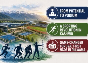 NCOE Pulwama The Launchpad for J&K’s Future Sports Stars