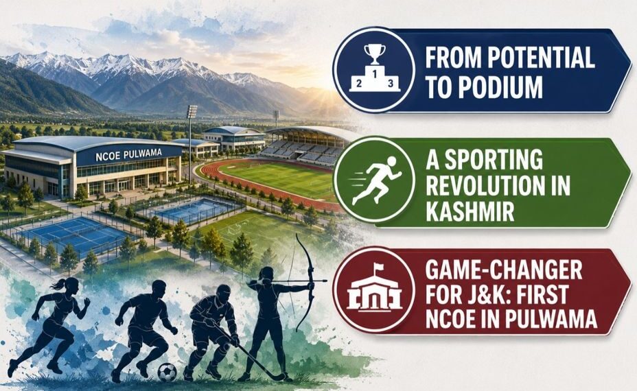 NCOE Pulwama The Launchpad for J&K’s Future Sports Stars