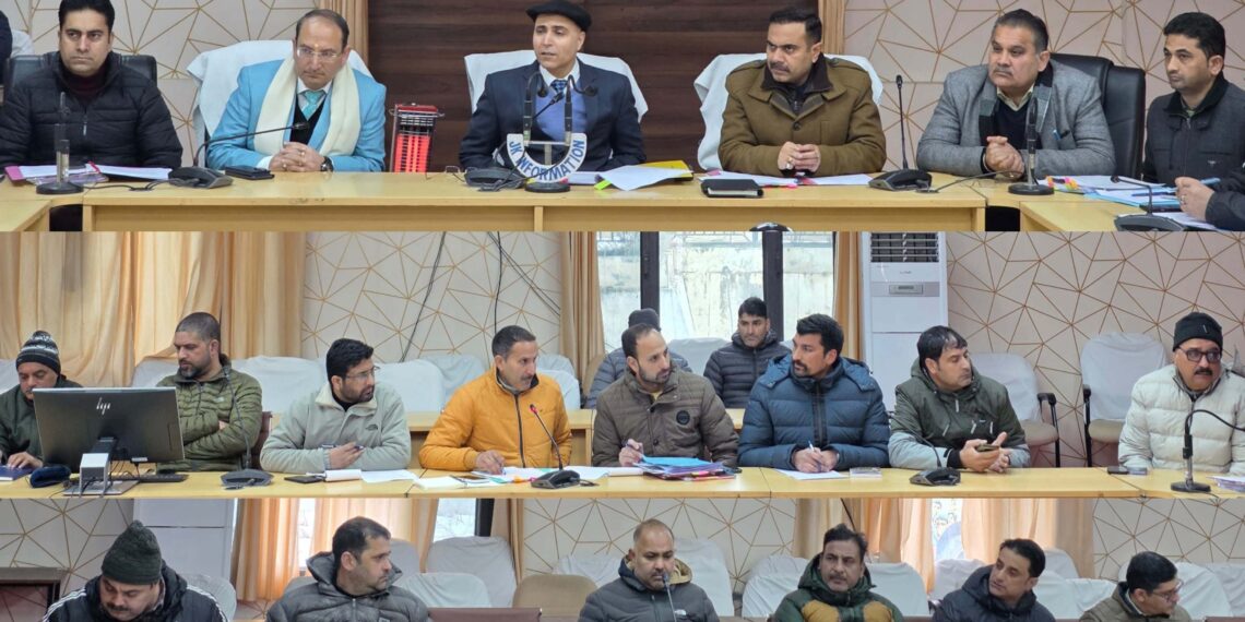 NCORD meeting reviews drug control measures in Kishtwar District