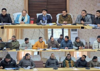 NCORD meeting reviews drug control measures in Kishtwar District