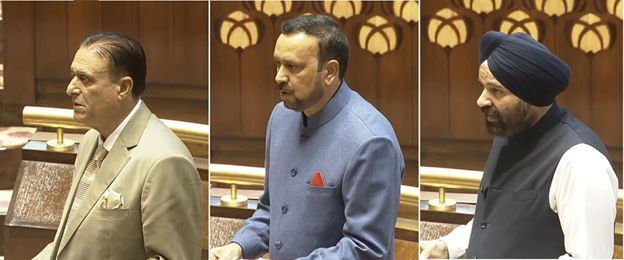 NC’s Three Rajaya Sabha MPs press for J&K statehood