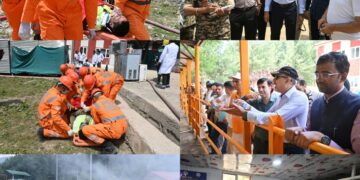 NDMA Conducts Mock Exercise at Nunwan Base Camp ahead of Amarnath Yatra-2026