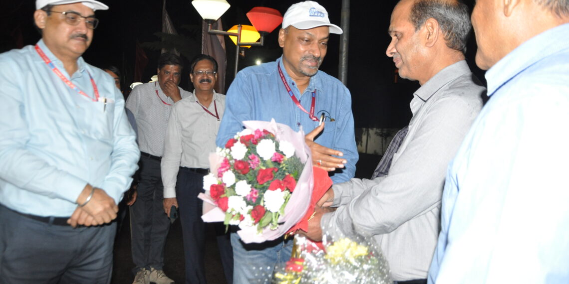 NHPC’s Director Projects Bishwajit Basu,reaches Kishtwar on a three days visit