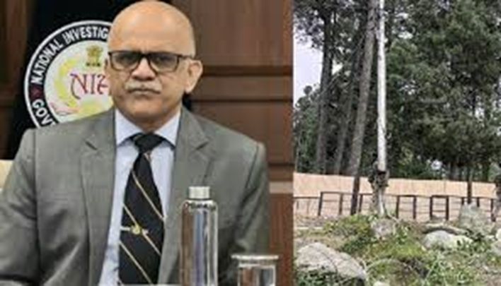 NIA Chief visits Baisaran, inspects terror attack site