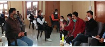 Nazim visits Jagti township; takes stock of issues, concerns of migrants