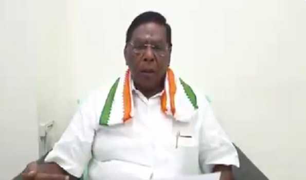 Statehood the only solution for development of UT : Narayansamy
