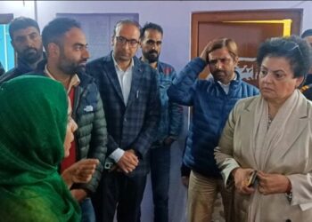 Chairperson NCW visits B’la, reviews progress of OSC for Women at Khawjabagh