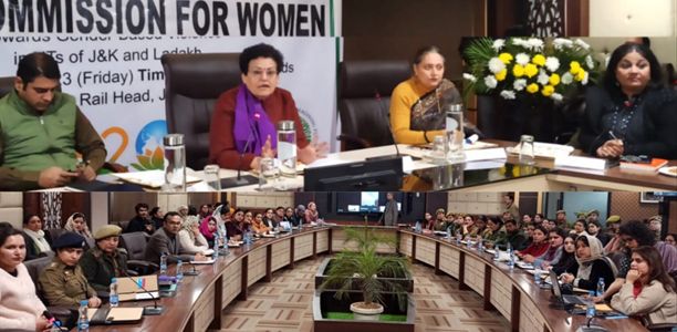 NC for Women, SWD, TISS hold meeting on strengthening of response to gender-based violence in J&K, Ladakh