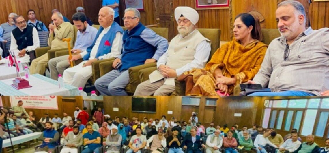 NC committed to resolve concerns of traders, daily wagers, workers in organized, unorganized sectors: Dr. Farooq