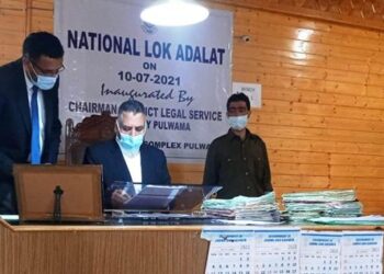National Lok Adalat held across Kashmir