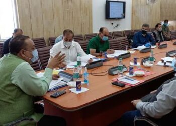 Navin chairs SLEC meeting of MIDH: Approves annual action plan worth Rs 75.73 cr