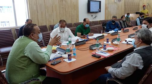 Navin chairs SLEC meeting of MIDH: Approves annual action plan worth Rs 75.73 cr