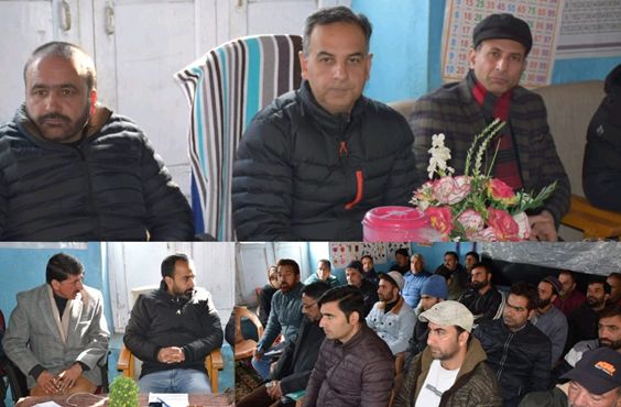 Nazim Zia visits B’pora; Takes stock of Dev scenario of Surinder Panchayat