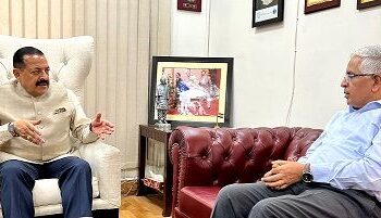 New VC Jammu University meets Dr Jitendra, seeks integration of science curriculum