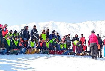 New Year begins with multiple snow racing events at Gulmarg