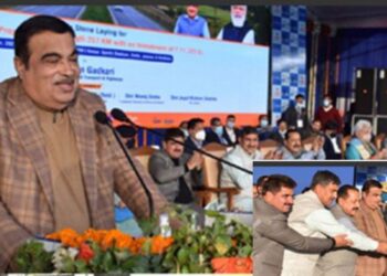 Road Transport & Highways Minister Gadkari lays foundation stone of 25 Highway Projects in JK