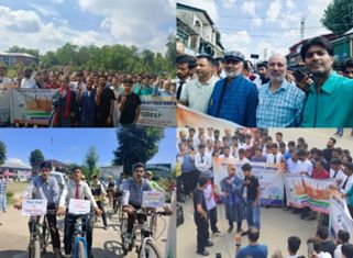 SVEEP: Nukad Natak, Cycle Rally organised at Imam Sahib, Zainapora