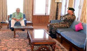 J&K: GOC Lt Gen Ghai, Governor Sinha discuss security situation on LoC, hinterland