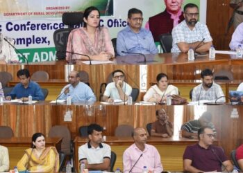 One day distt level workshop on Panchayat Advancement Index held at Udhampur