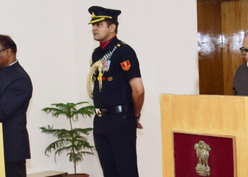 LG administers oath to BR Sharma as Chairman JKPSC