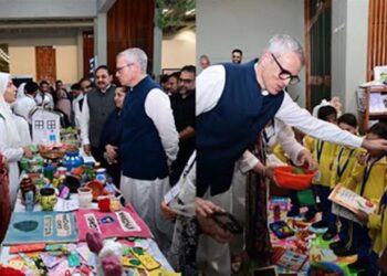 CM Omar Sees Lights Of Empowerment, Careers Glowing From The Candles Of NEP