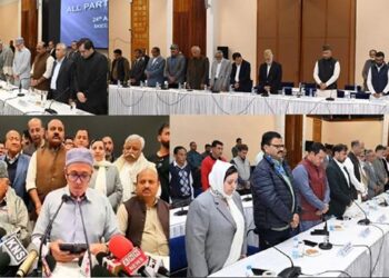 J&K leaders Unite At All-Party Meet, Condemn Pahalgam Attack