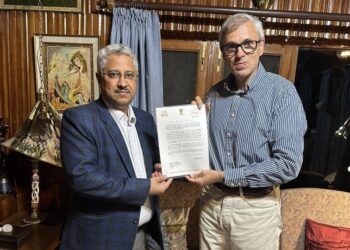 Omar Gets Official Invite From LG For Oath Ceremony Slated For Tomorrow