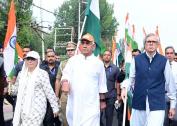 Uphold Dignity Of National Flag At Tiranga Rally: CM Omar To People