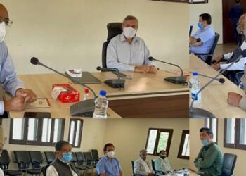 Omar meets party’s constituency in-charges of Bla distt, reviews party activities