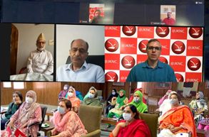 Omar presides over NC Women’s wing virtual meet, asks concerned to take membership drive to block level