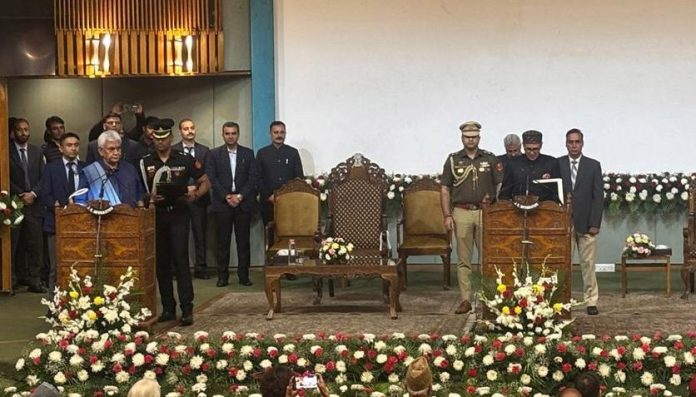 Omar Abdullah Sworn In As First Chief Minister Of UT Jammu And Kashmir
