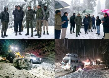 Over 150 passengers evacuated safely from snowbound Sinthan Top