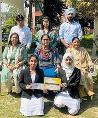 P.G. College for Women felicitates Prize winners of Annual Veerana Aivalli Memorial Debate Competition