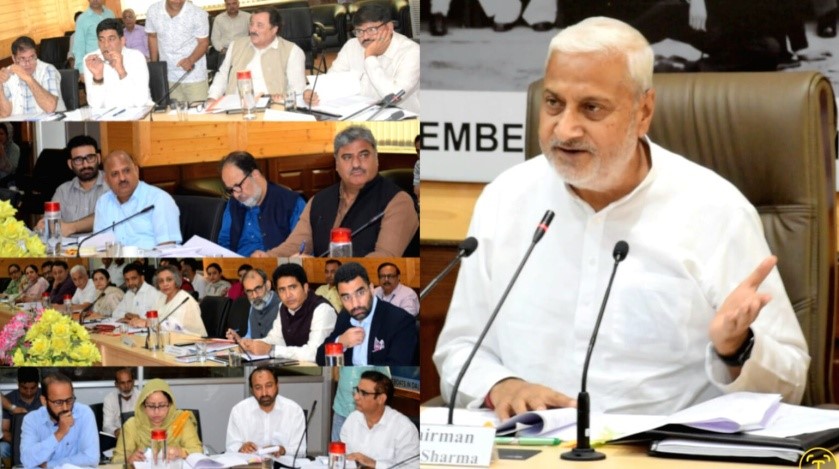 Public Accounts Committee Reviews Audit Paras of H&ME Deptt