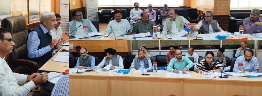 Public Accounts Committee holds meeting in Srinagar, Discusses Audit Paras of Mining, I&C Deptts