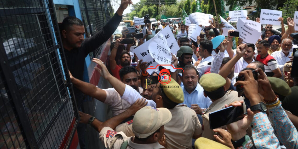 Several PDP Activists Detained As Police Scuttle Protest Rally In Jammu