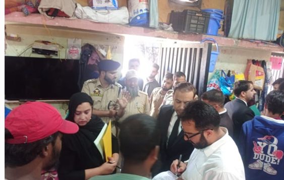 PD&SJ Pulwama visits Special Jail Correctional Home
