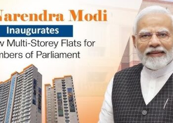 Delhi: PM Modi inaugurates 184 Type-VII Multi-Storey Flats for Members of Parliament