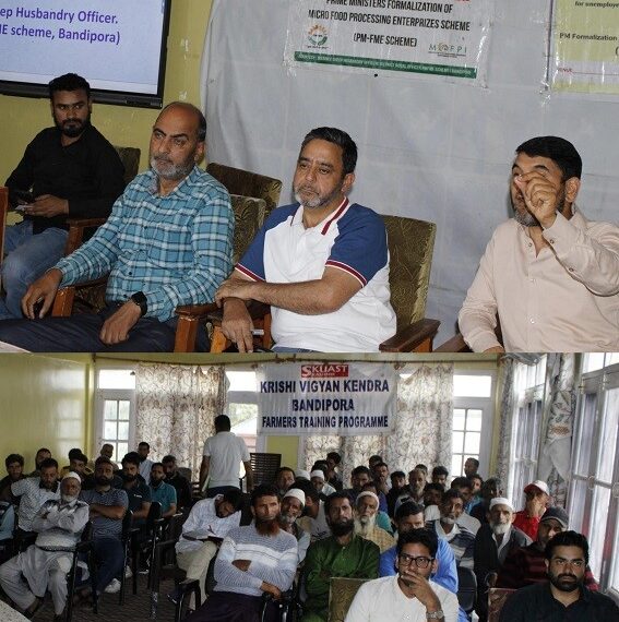 PM-FME workshop/awareness programme held at KVK Putshahi B’pora
