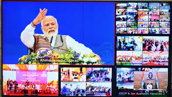 PM Modi Inaugurates Pradhan Mantri Bhartiya Janaushadhi Kendra At Srinagar Railway Station, Gati Shakti Terminal At Samba