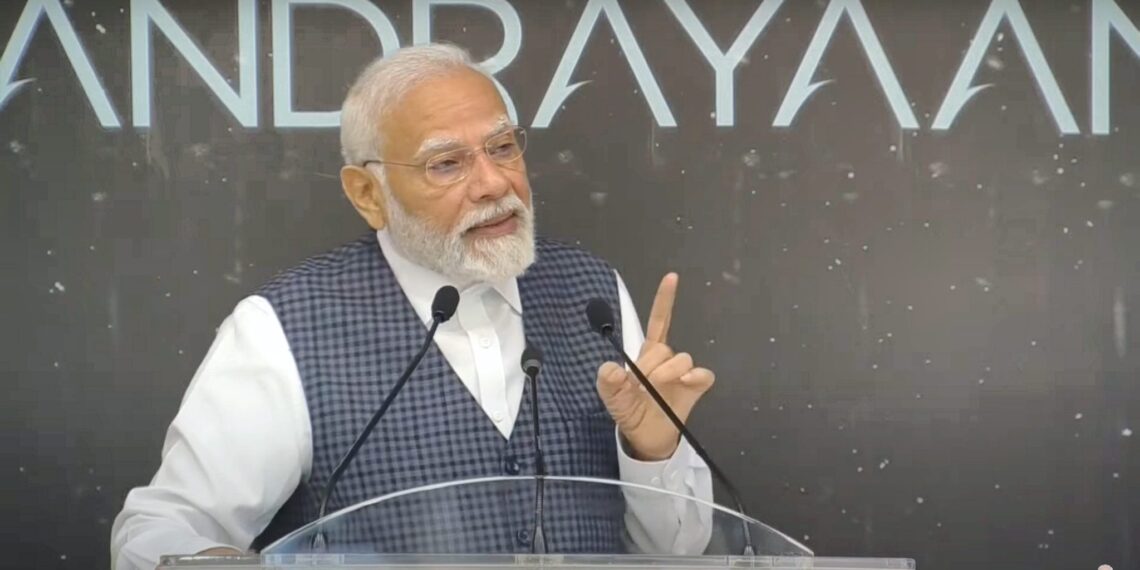Chandrayaan-3 Touchdown Point To Be Known As “Shiva Shakti Point”: PM Modi