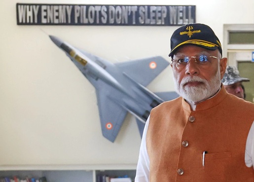 “India Eternally Grateful To Armed For All They Do For The Nations”, Says PM Modi At Adampur Airbase
