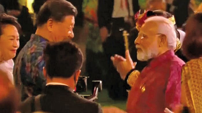 PM Modi, Chinese President Xi Jinping meet at G20 dinner, exchange pleasantries