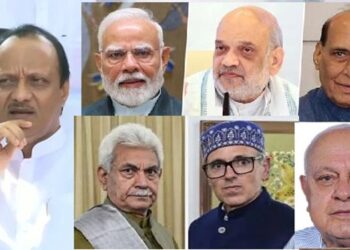 PM Modi, HM Amit Shah, DM Rajnath, LG Sinha, J&K CM Omar, others condole Maha Dy CM Ajit Pawar’s demise