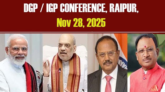 PM Modi, HM Shah, NSA Doval to participate in DGP, IGP Conference in Raipur