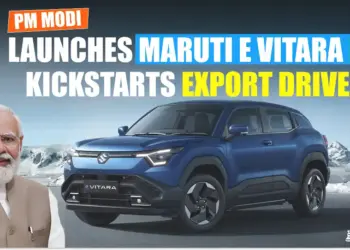 PM Modi kickstarts Suzuki’s e-VITARA from Gujarat’s Hansalpur plant