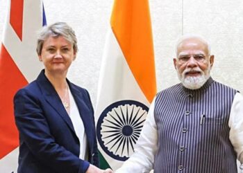 PM Modi, UK Foreign Secretary Cooper Review Growing India-UK Partnership