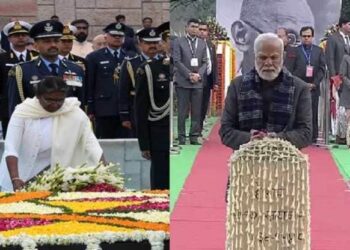 PM Modi attends prayer meet at Gandhi Smriti on Mahatma’s death anniversary
