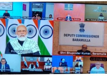 PM Modi convenes virtual interaction with DCs of 5 Aspirational Distts