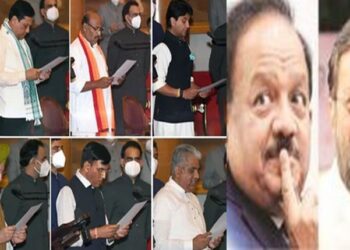 PM Modi drops 12 ministers dropped in a massive reshuffle , expansion